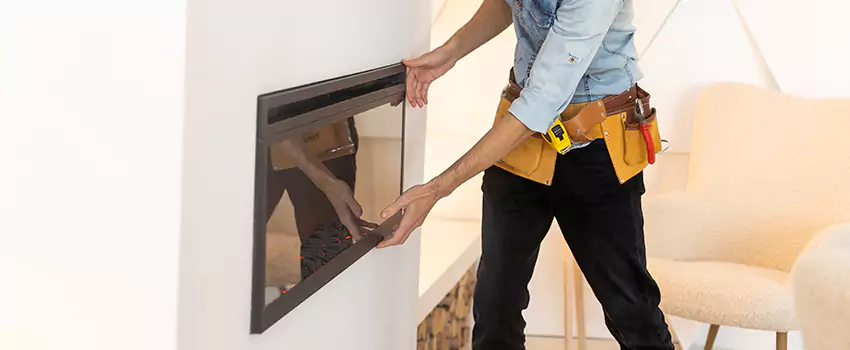 Metal Fireplace Installation in Centennial, Colorado