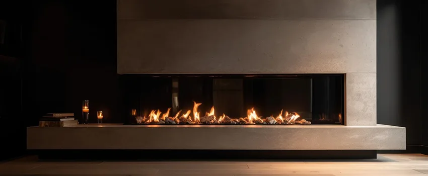 Gas Fireplace Ember Bed Design Services in Centennial, Colorado