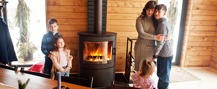 Morso Cast Iron Fireplace Insert Installation in Centennial, Colorado