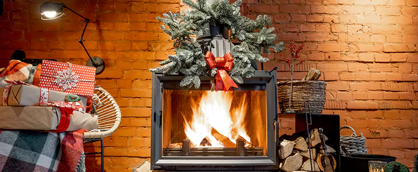 Travis Industries Linear Gas Fireplace Installation in Centennial, Colorado