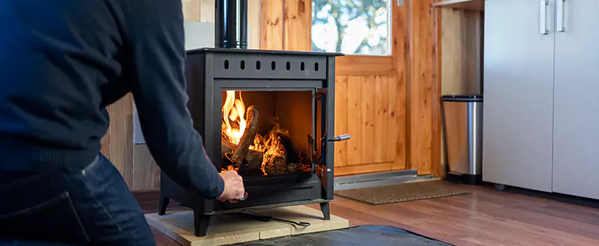 Open Hearth Wood Fireplace Installation in Centennial, CO